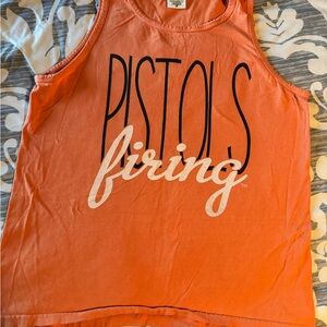 Comfort Colors Soft Orange Crew Neck Tee Oklahoma State Cowboys OSU